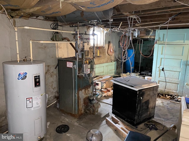 138 Seyfert Dr, Birdsboro, PA 19508 - utilities with water heater and a heating unit
