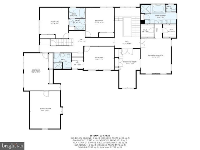 607 Newtown Rd, Berwyn, PA 19312 - view of layout