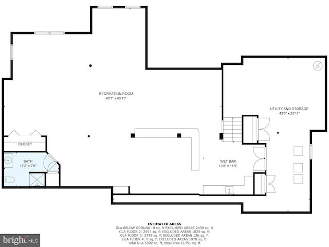 607 Newtown Rd, Berwyn, PA 19312 - plan