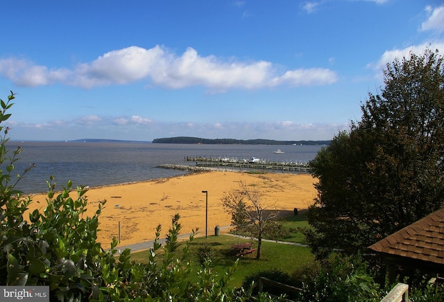 property view of water