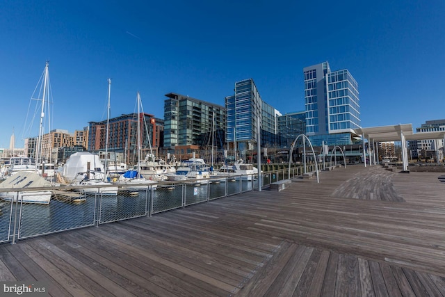 624 4th Pl SW, Washington, DC 20024 - dock featuring a water view