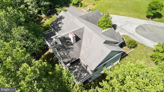 6707 Burch Hill Rd, Brandywine, MD 20613 - view from above of property