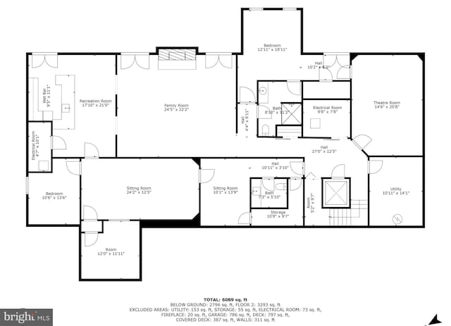 6707 Burch Hill Rd, Brandywine, MD 20613 - room layout