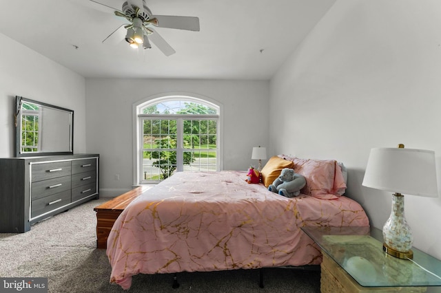 6707 Burch Hill Rd, Brandywine, MD 20613 - bedroom with carpet floors and a ceiling fan