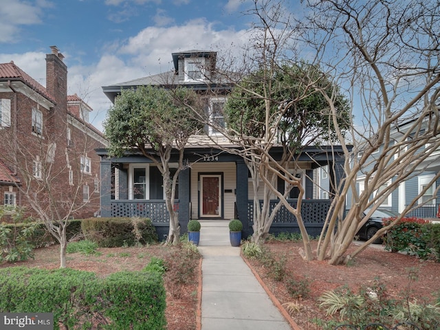 1234 Monroe St NE, Washington, DC 20017 - american foursquare style home with covered porch