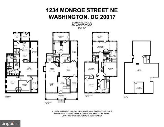 1234 Monroe St NE, Washington, DC 20017 - plan