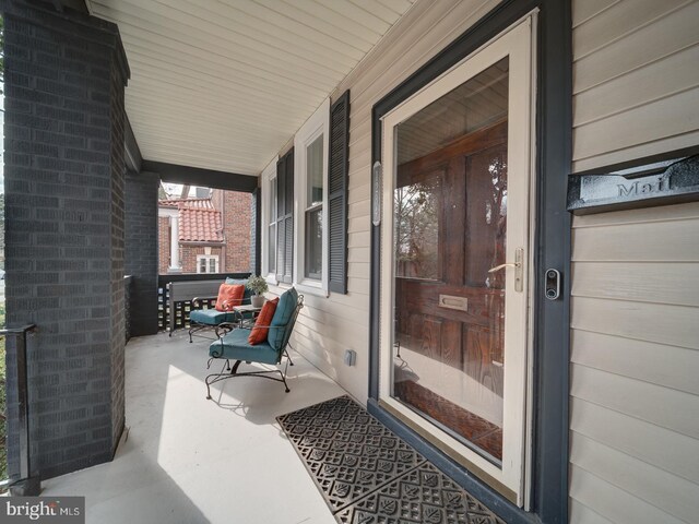 1234 Monroe St NE, Washington, DC 20017 - view of patio with covered porch