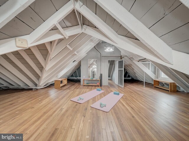 1234 Monroe St NE, Washington, DC 20017 - view of unfinished attic