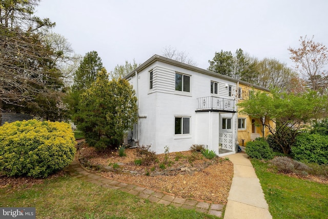 27 Ridge Rd, Greenbelt, MD 20770 - view of front of house with a balcony