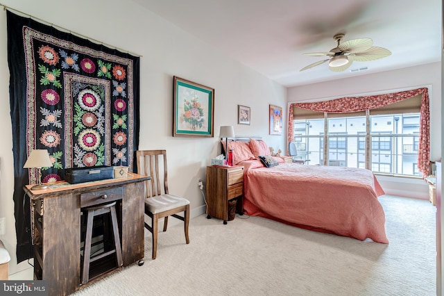 104 Saint Ives Pl Unit 409, Oxon Hill, MD 20745 - carpeted bedroom featuring baseboards and visible vents