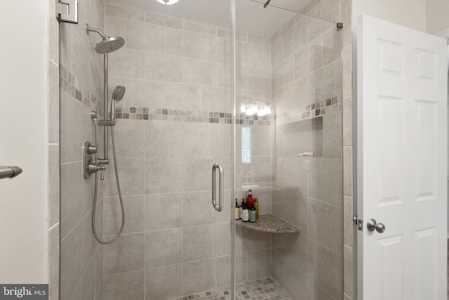 full bath featuring a stall shower