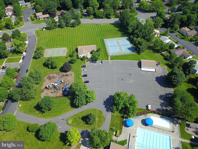 aerial view