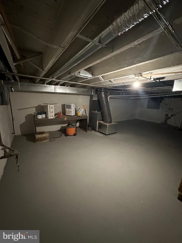 2261 Sidney Ave, Baltimore, MD 21230 - view of unfinished basement