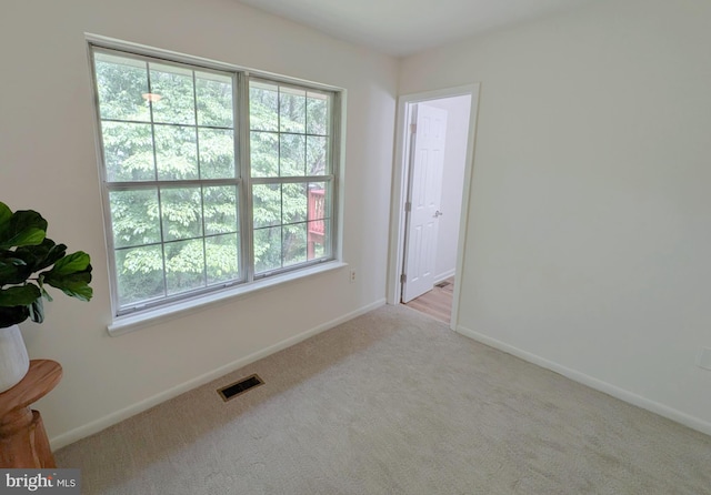1505 Cedarcrest Ln, Frederick, MD 21702 - spare room featuring plenty of natural light, carpet floors, and baseboards