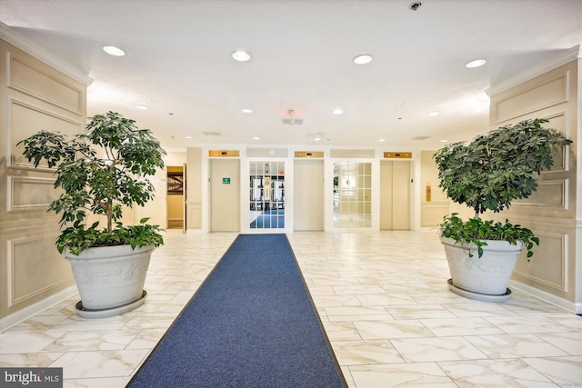 view of lobby