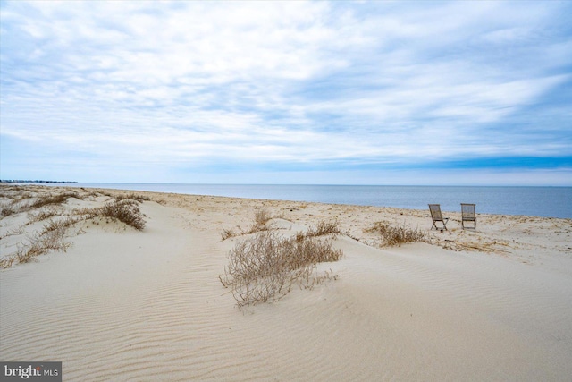 1506 N Bay Shore Dr, Milton, DE 19968 - water view with a beach view