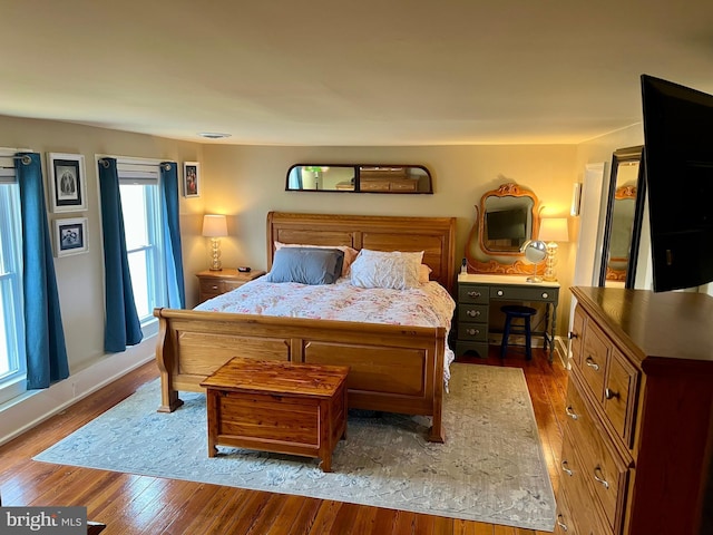 1671 Fravel Rd, Woodstock, VA 22664 - bedroom with hardwood / wood-style flooring and baseboards