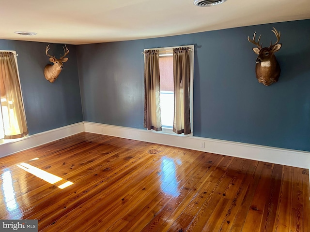 1671 Fravel Rd, Woodstock, VA 22664 - spare room with hardwood / wood-style floors and baseboards