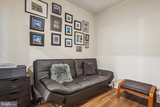 102 Saint Ives Pl Unit 209, National Harbor, MD 20745 - living area with wood finished floors and baseboards