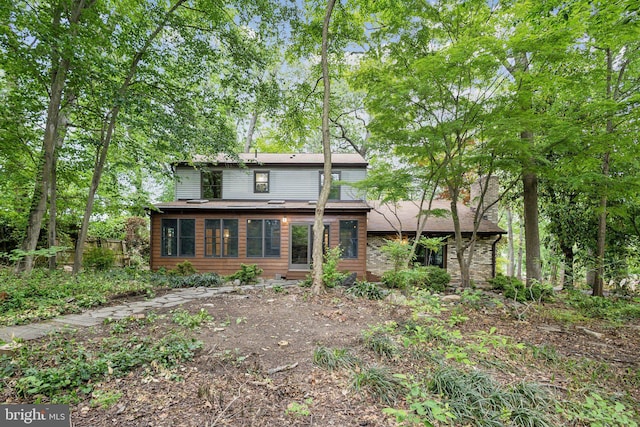 5936 River Dr, Lorton, VA 22079 - view of rear view of property