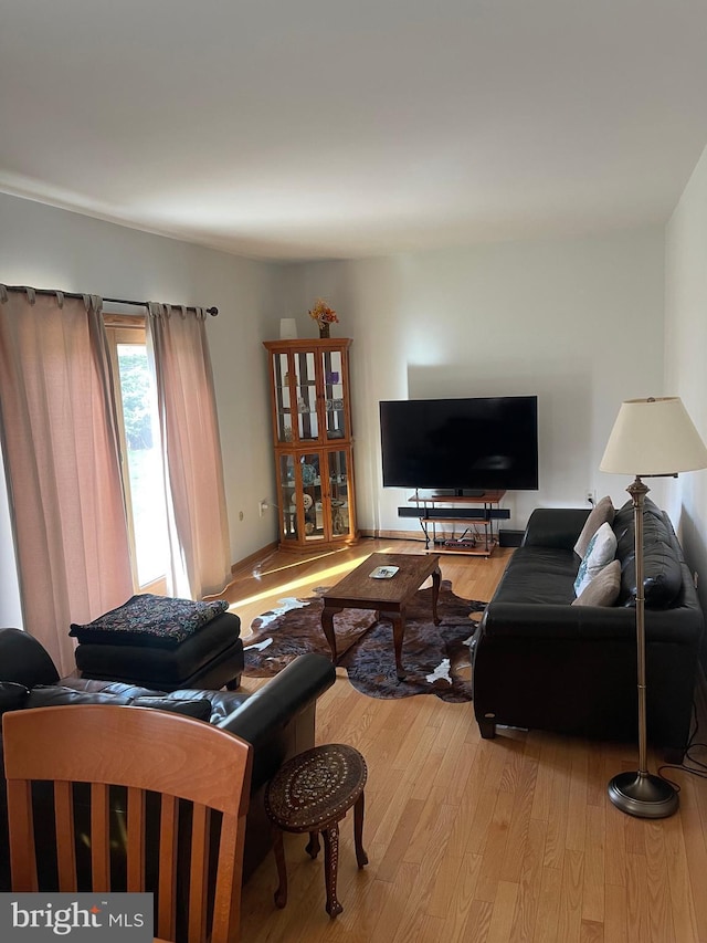 24 Elm Dr, Hightstown, NJ 08520 - living area featuring wood finished floors