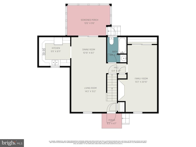 6 Dewberry Way, Bel Air, MD 21014 - floor plan
