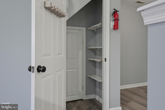 view of closet