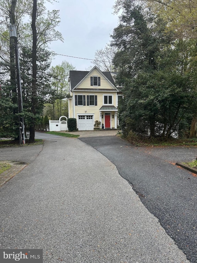 2656 Queen Anne Cir, Annapolis, MD 21403 - view of front of house featuring an attached garage and driveway