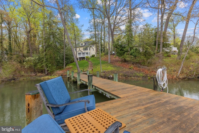 2656 Queen Anne Cir, Annapolis, MD 21403 - view of dock featuring a water view