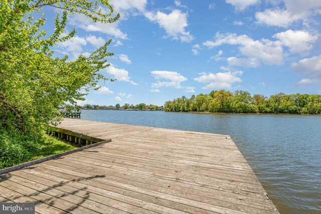 40 Dogwood Dr, Baltimore, MD 21220 - dock area with a water view