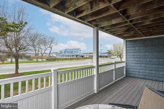 201 S Heron Dr Unit 1G, Harbour Club, Ocean City, MD 21842 - deck featuring a residential view