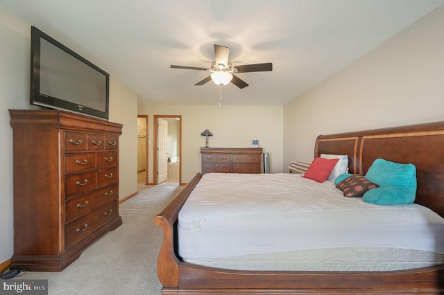 113 Fieldbrook, Magnolia, DE 19962 - bedroom with light carpet and ceiling fan