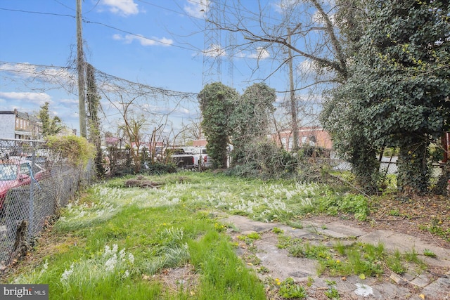 4011 Hayward Ave, Baltimore, MD 21215 - view of yard featuring fence