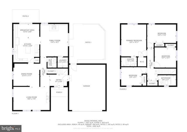 1513 Millikens Bend Rd, Herndon, VA 20170 - room layout