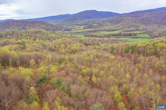 115 Circle Rd, Stanardsville, VA 22973 - view of mountain feature with a forest view