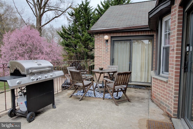 3425 W School House Ln, Philadelphia, PA 19129 - view of patio / terrace featuring outdoor dining space and a grill
