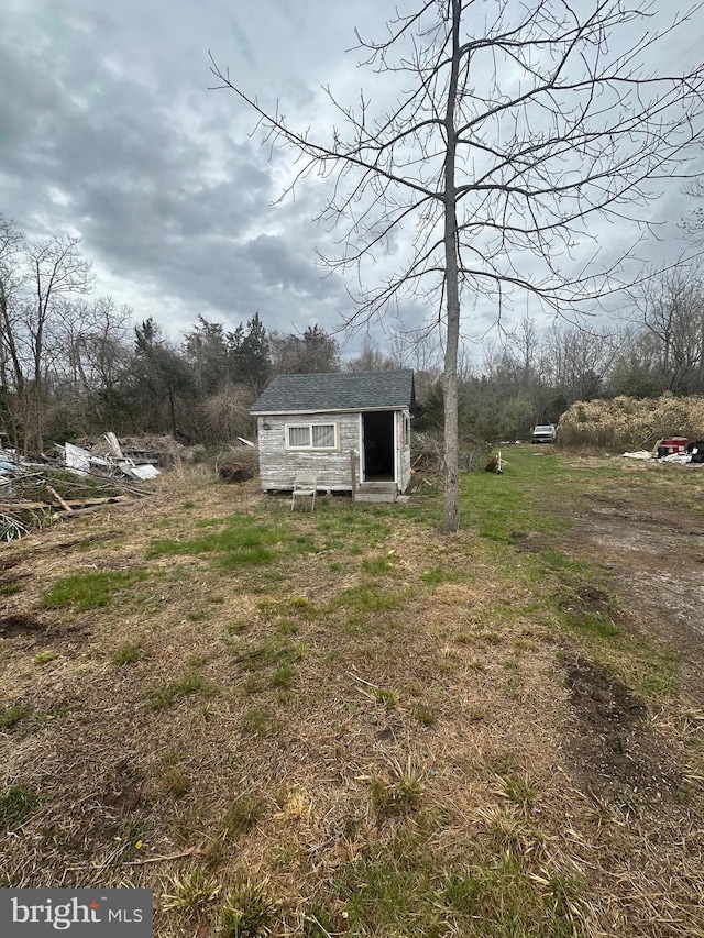 919-923 W White Horse Pike, Egg Harbor City, NJ 08215 - view of yard with an outbuilding