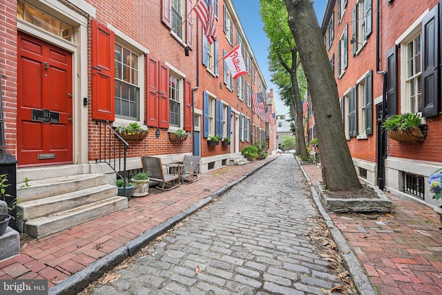 311 S American St, Philadelphia, PA 19106 - view of property's community with entry steps and a residential view