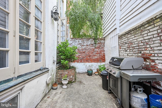 311 S American St, Philadelphia, PA 19106 - view of patio featuring grilling area