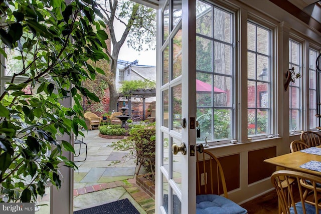 view of doorway