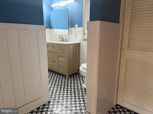 619 Cannon St, Chestertown, MD 21620 - bathroom with toilet and vanity