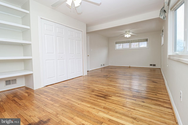 827 Crothers Ln, Rockville, MD 20852 - unfurnished bedroom featuring light wood-style floors and visible vents