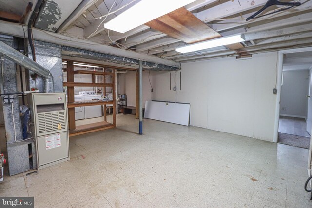 827 Crothers Ln, Rockville, MD 20852 - unfinished below grade area featuring tile patterned floors