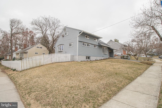 827 Crothers Ln, Rockville, MD 20852 - view of home's exterior featuring a yard and fence