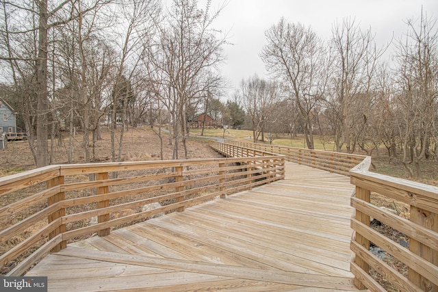 827 Crothers Ln, Rockville, MD 20852 - view of deck