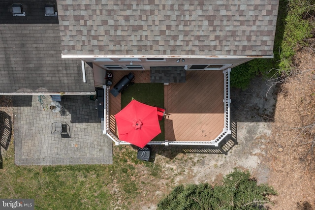 drone / aerial view