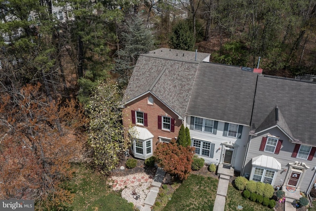 drone / aerial view