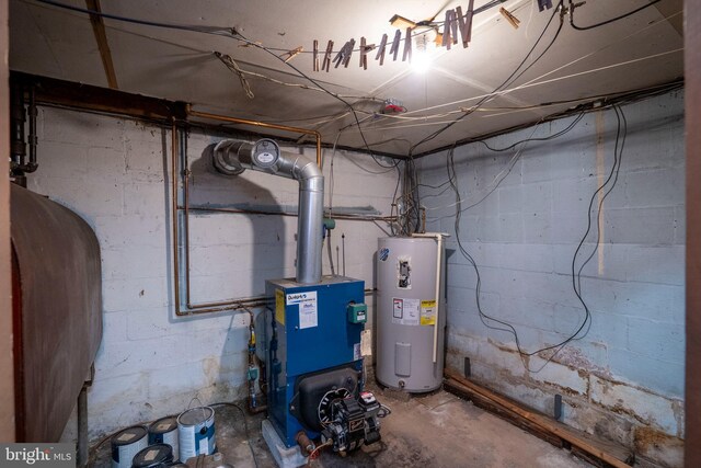139 Kimport Ave, Boalsburg, PA 16827 - utilities featuring water heater, heating fuel, and a heating unit
