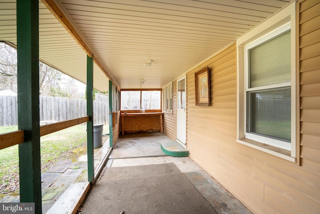 139 Kimport Ave, Boalsburg, PA 16827 - view of patio with fence and covered porch