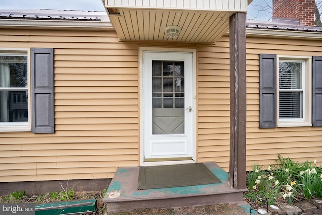 139 Kimport Ave, Boalsburg, PA 16827 - doorway to property with metal roof